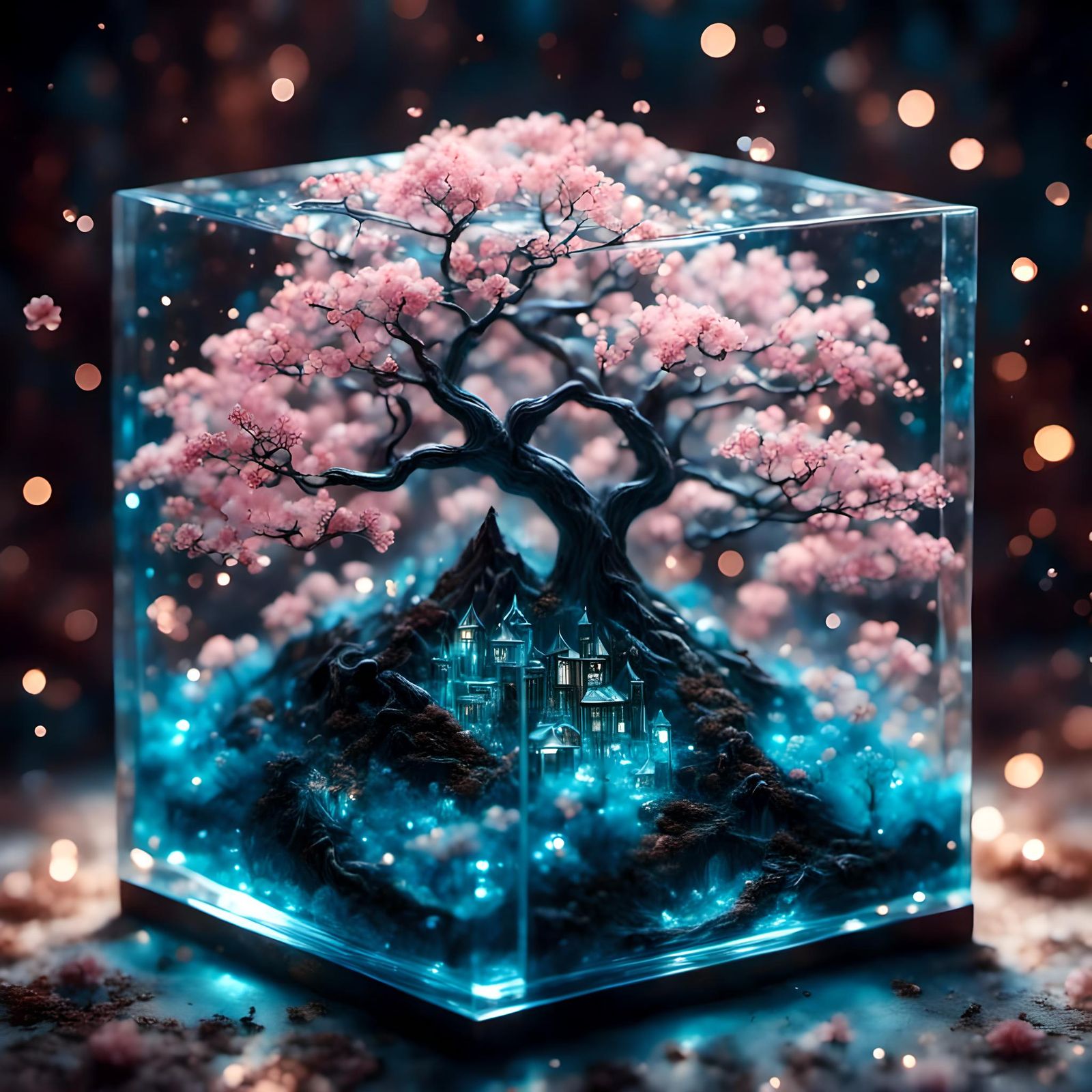 of dreams in a cube...  by @dongieverse