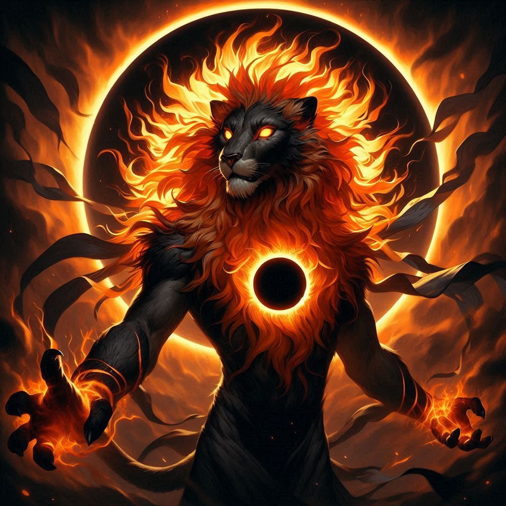 Eclipse lion spirit