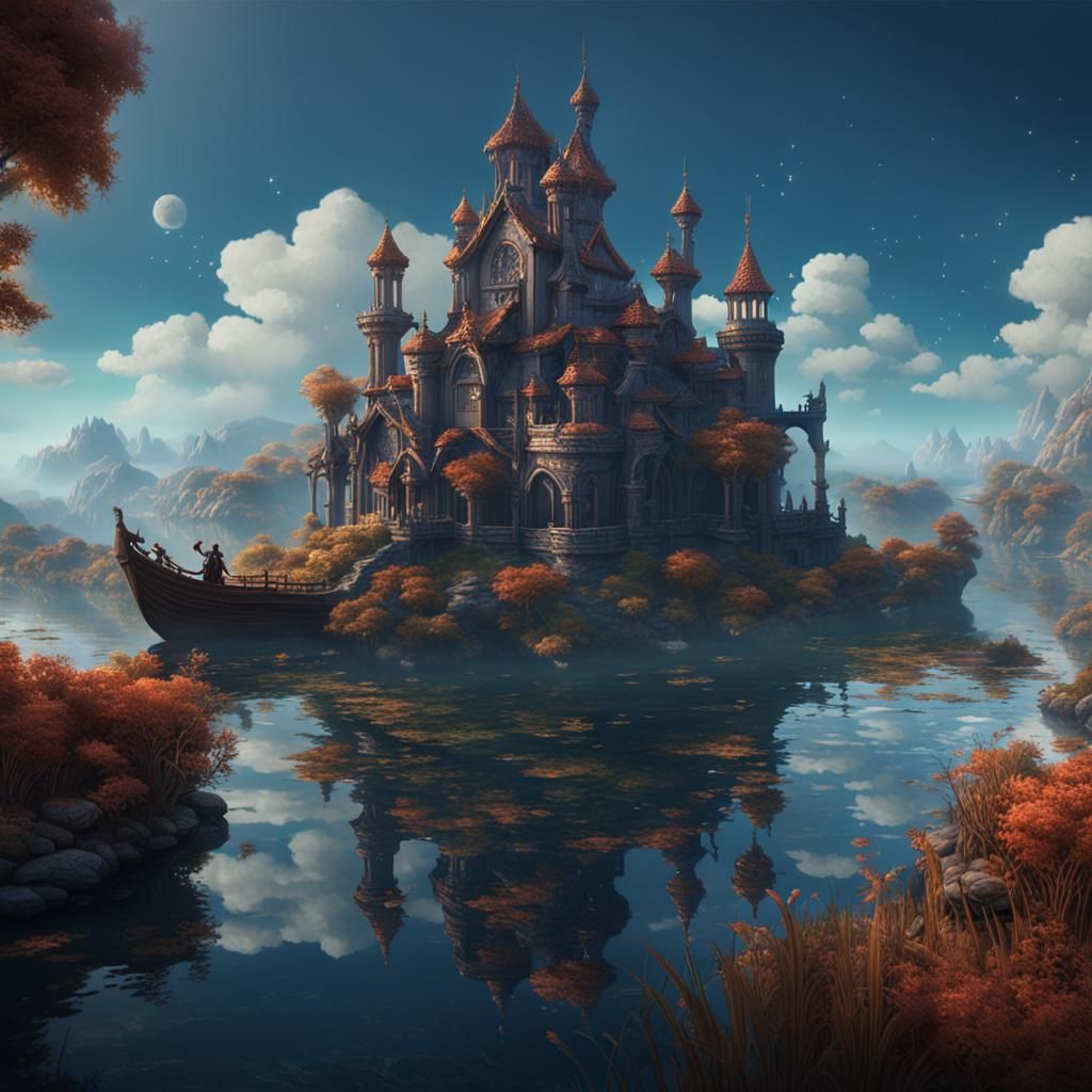 Well, sometimes I go out by myself And I look across the water AI