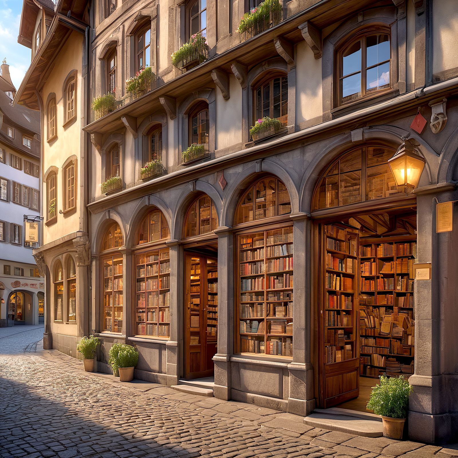 280 – The shop was located in a street in the old town, and ...