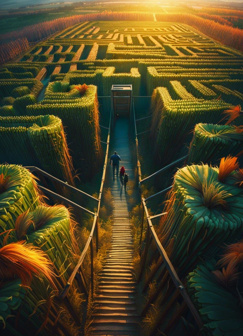 Over the bridge and in you go! When you come out, nobody knows   by @Axaliaa