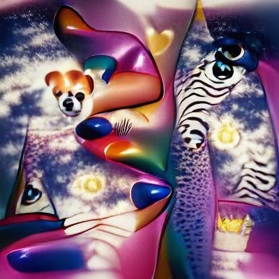 Man Ray and Lisa Frank photo collaboration