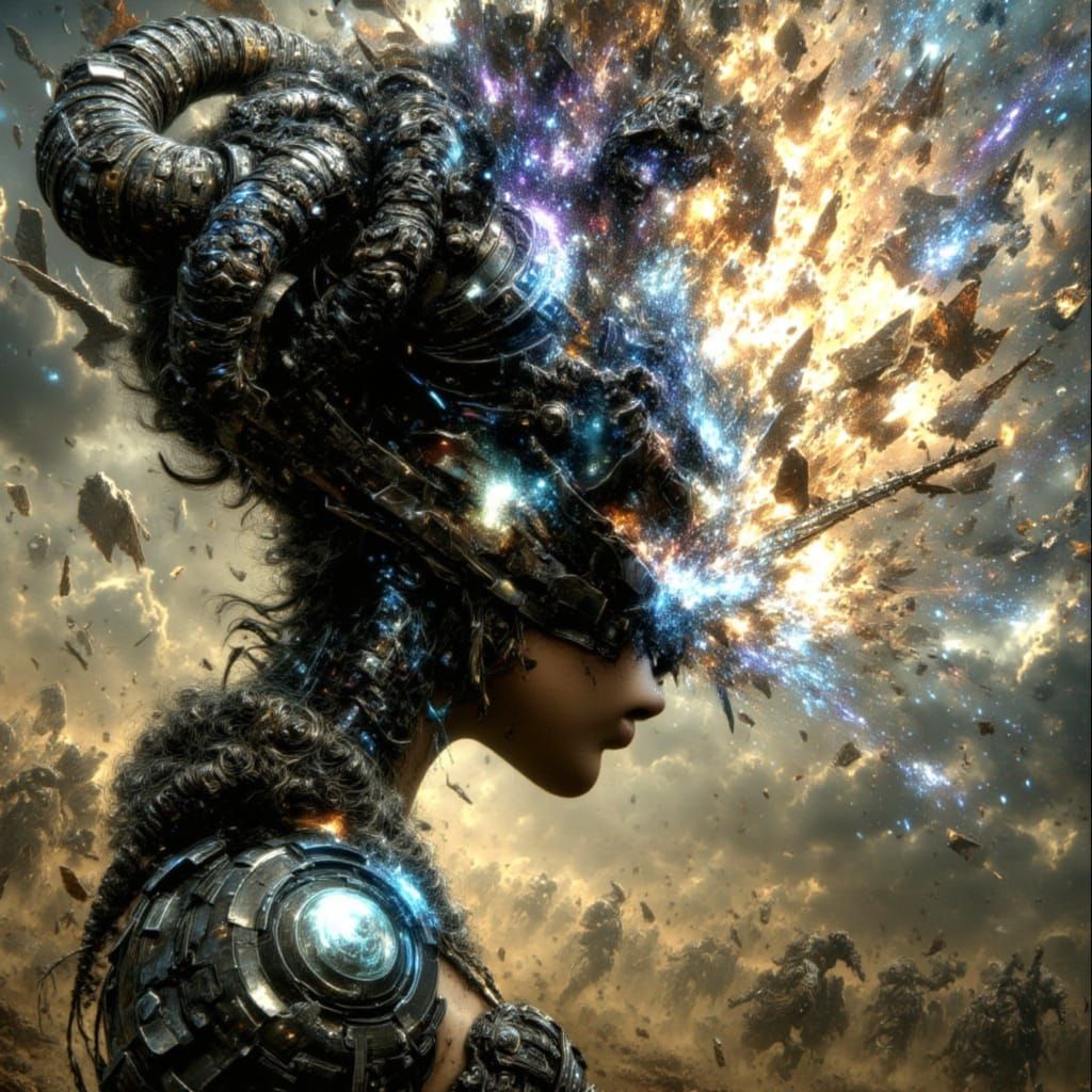 Valkyrie <lora:Conda Style:2.0>