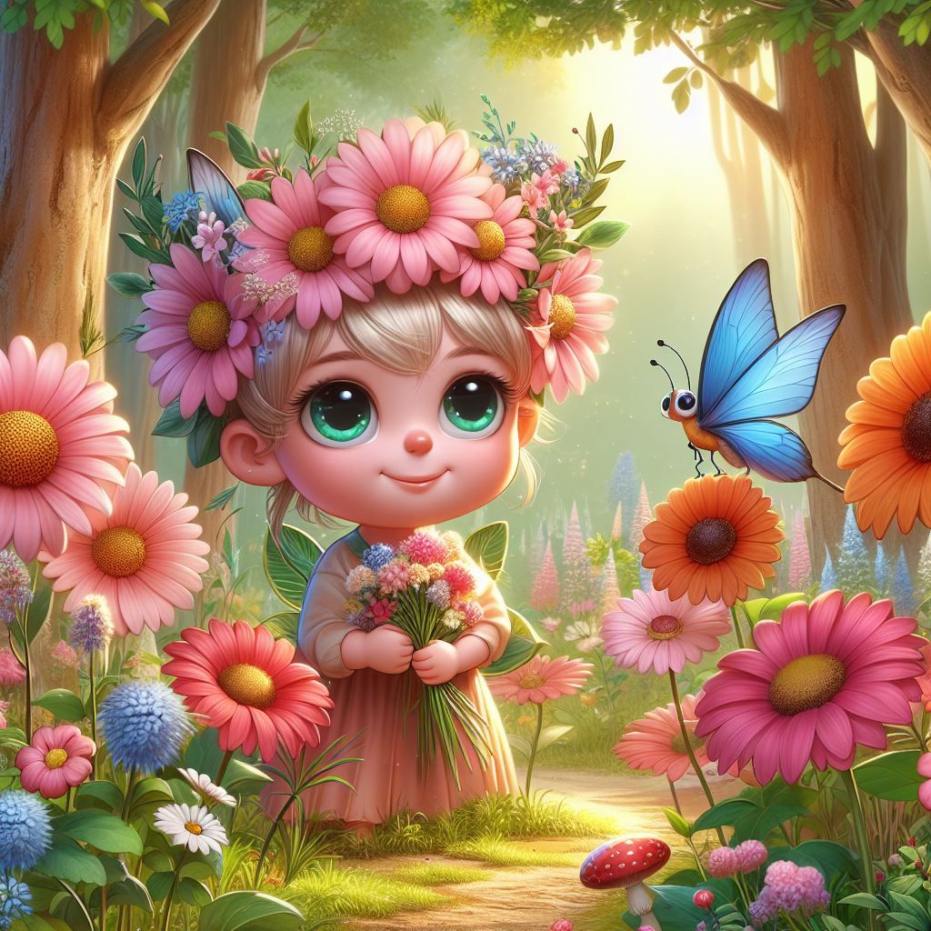 Picking Flowers in the Spring