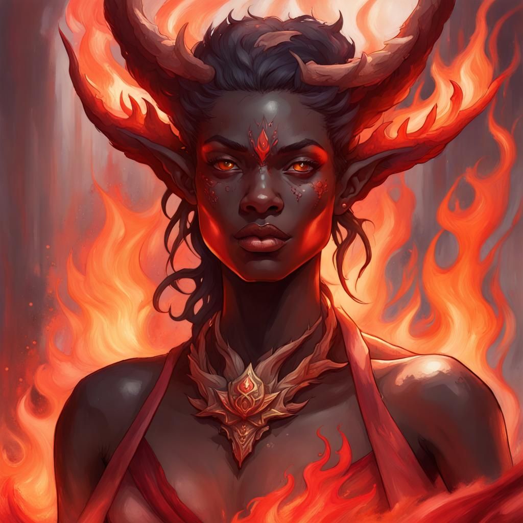 Fire demon