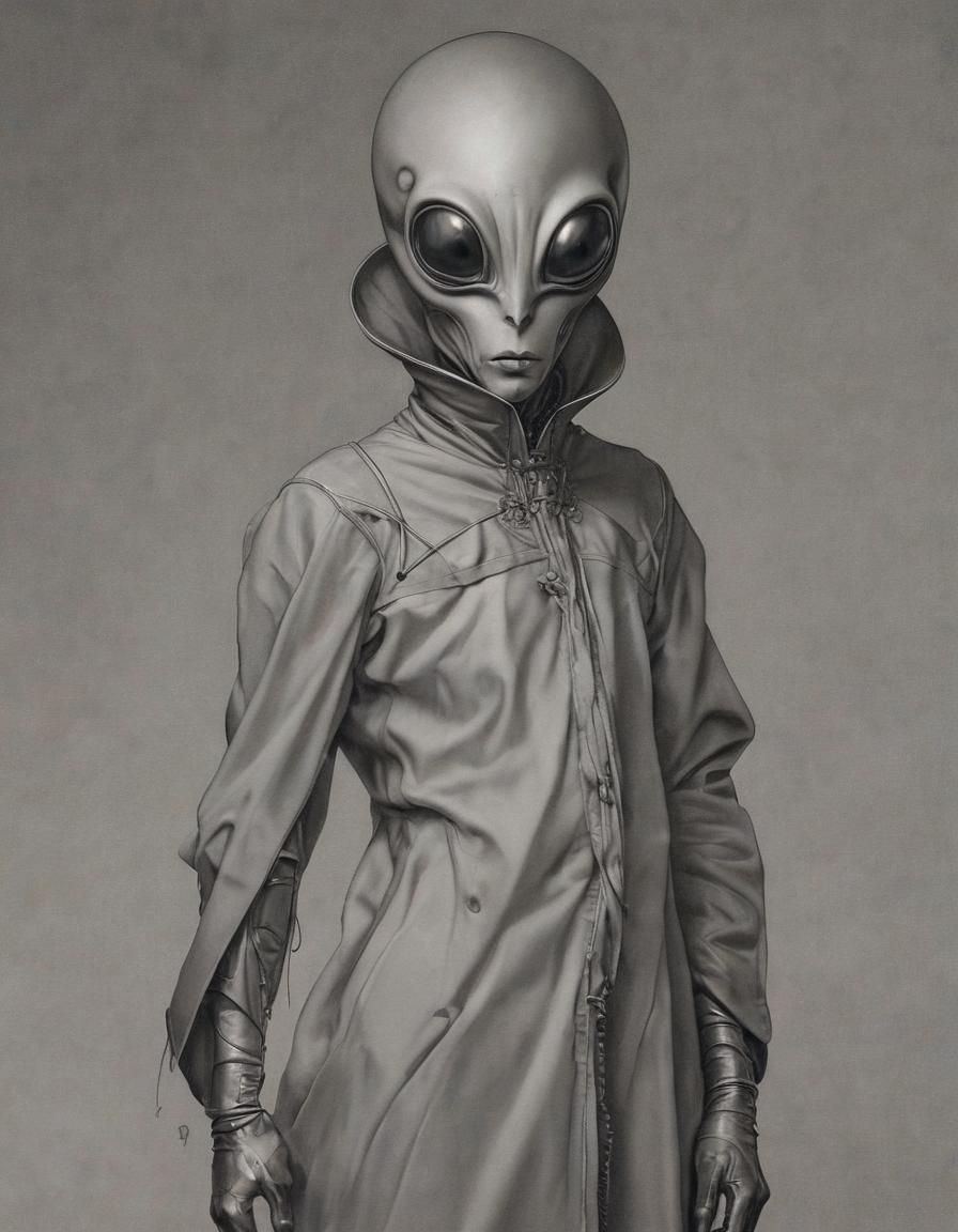 Casual alien