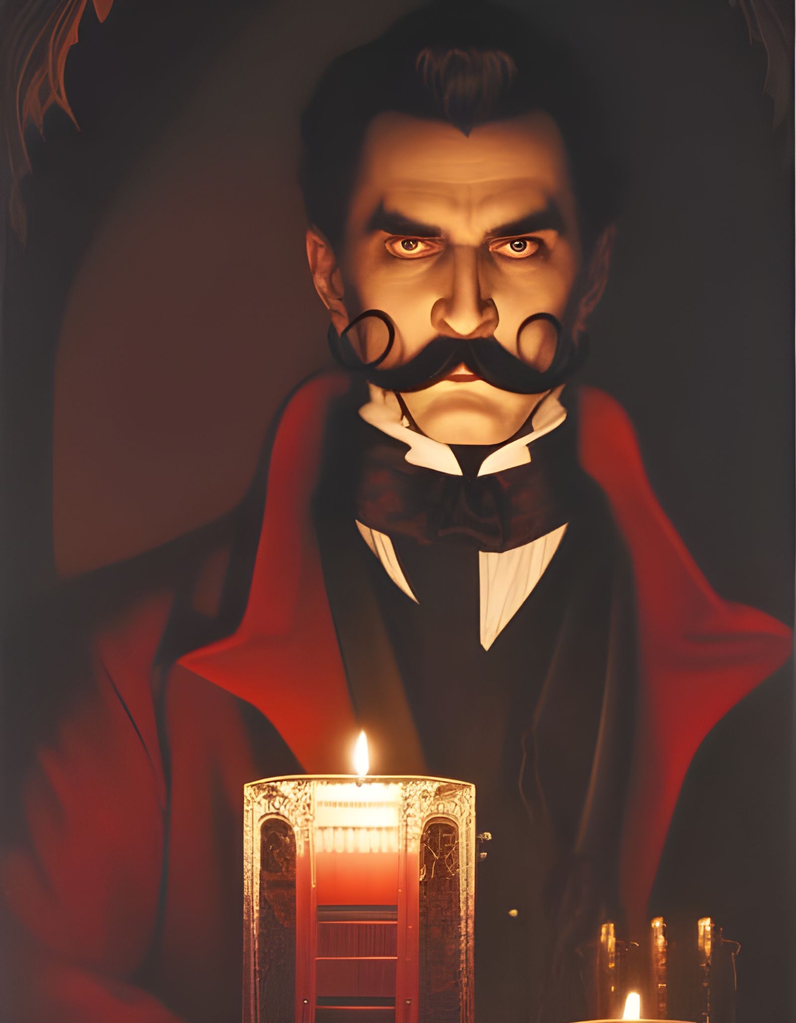 Count Dracula in the Wild West  by @Jerri Bee