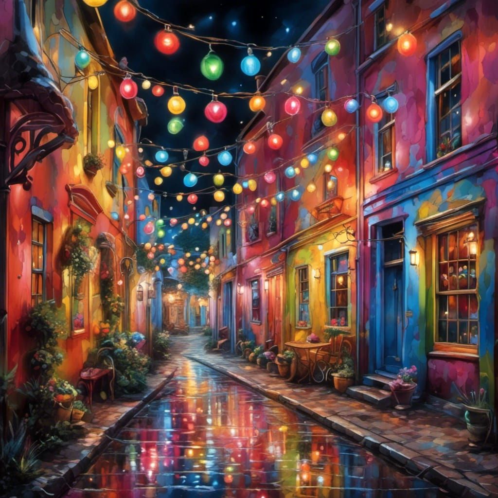 party alley  by @Piboulou 