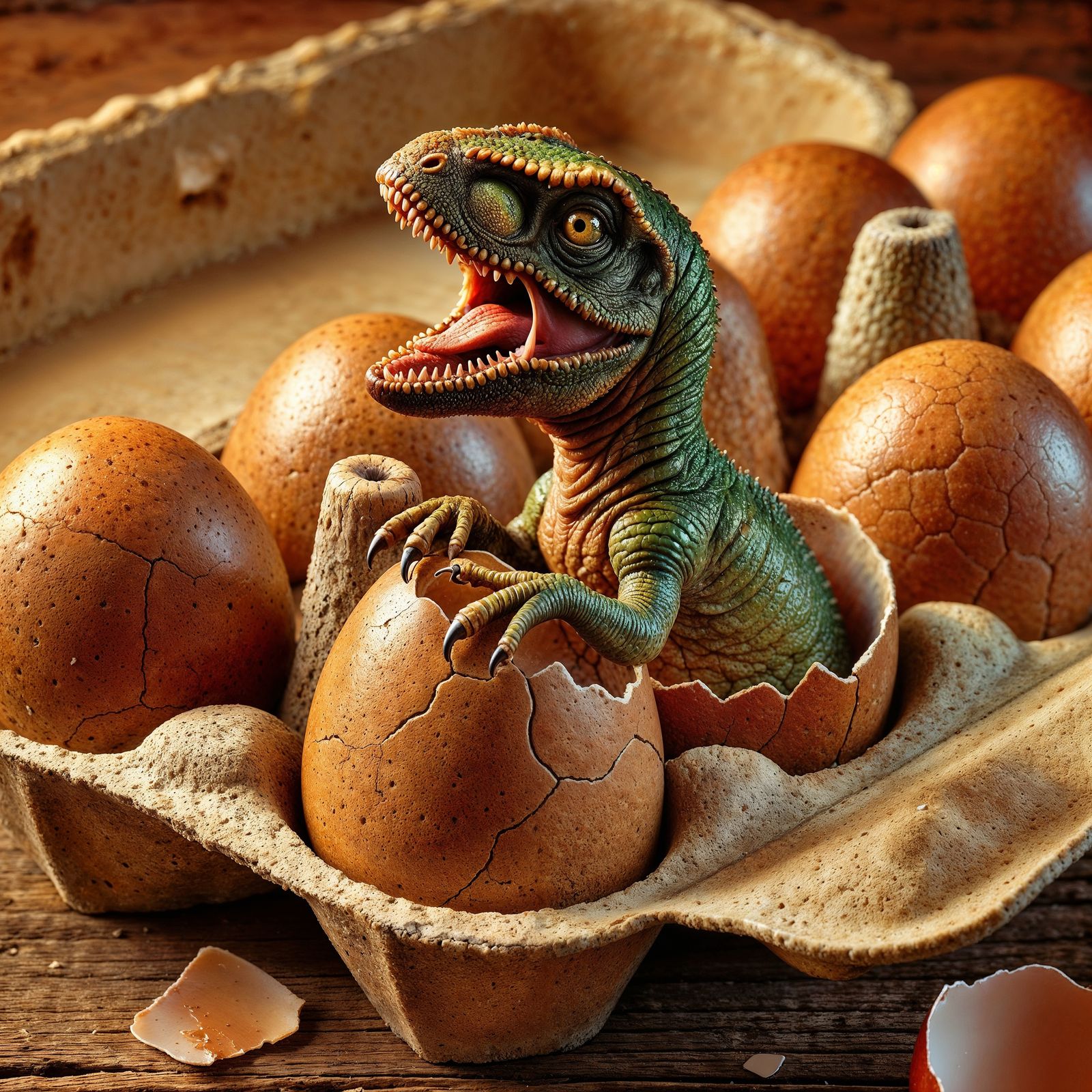 What creature hatched from this egg?