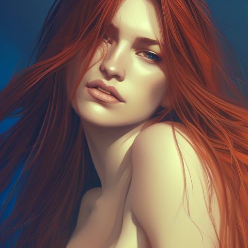 Flowing Hair