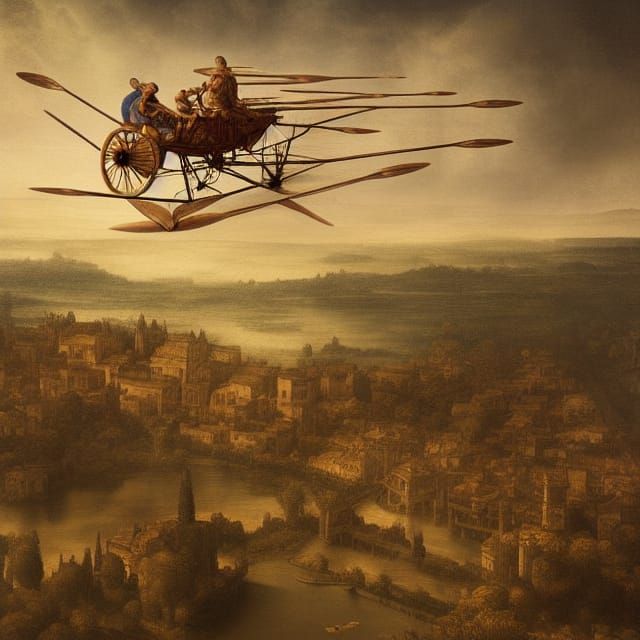 Leonardo's Flying Machine undefined