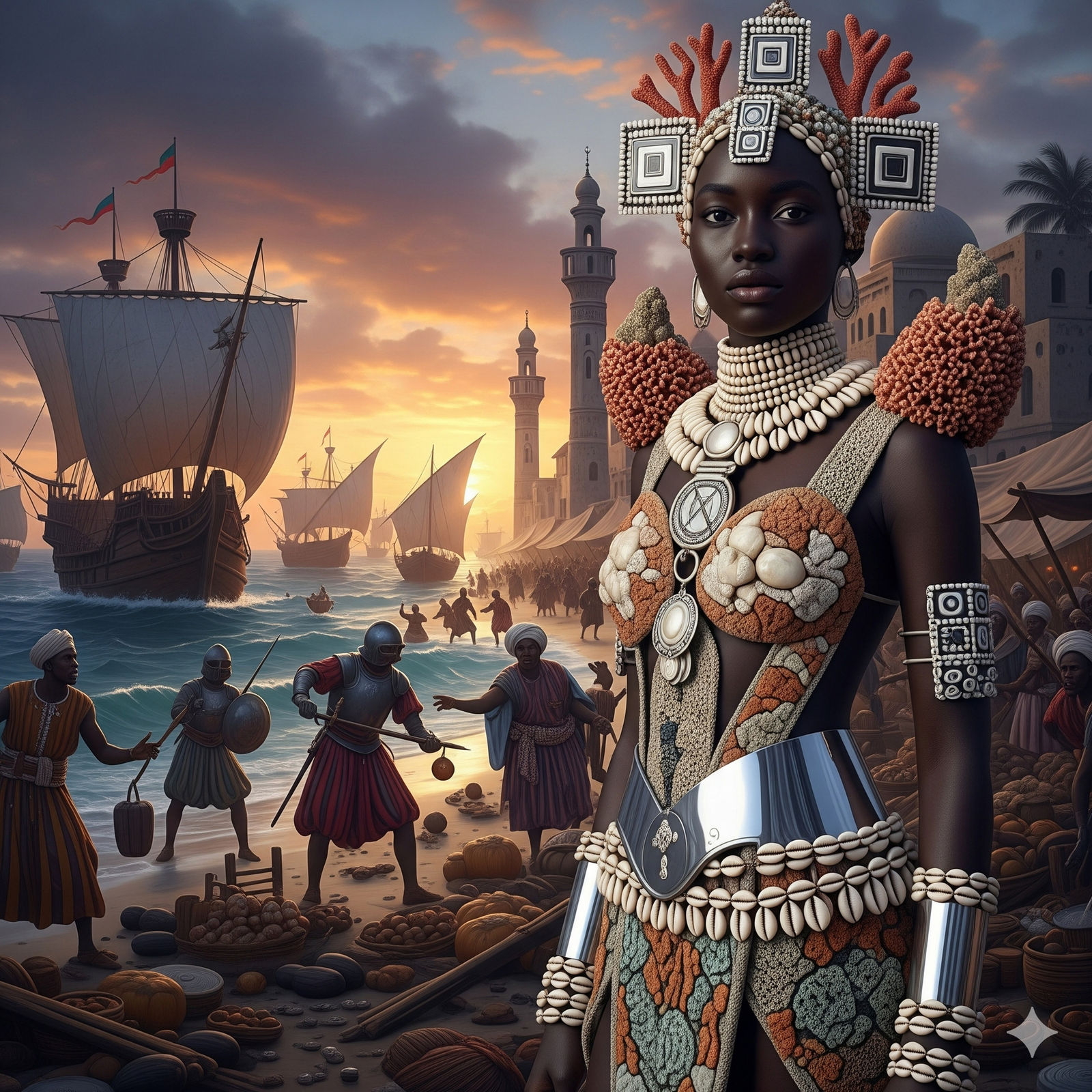 Mozambique – Vasco da Gama’s Arrival (1498)