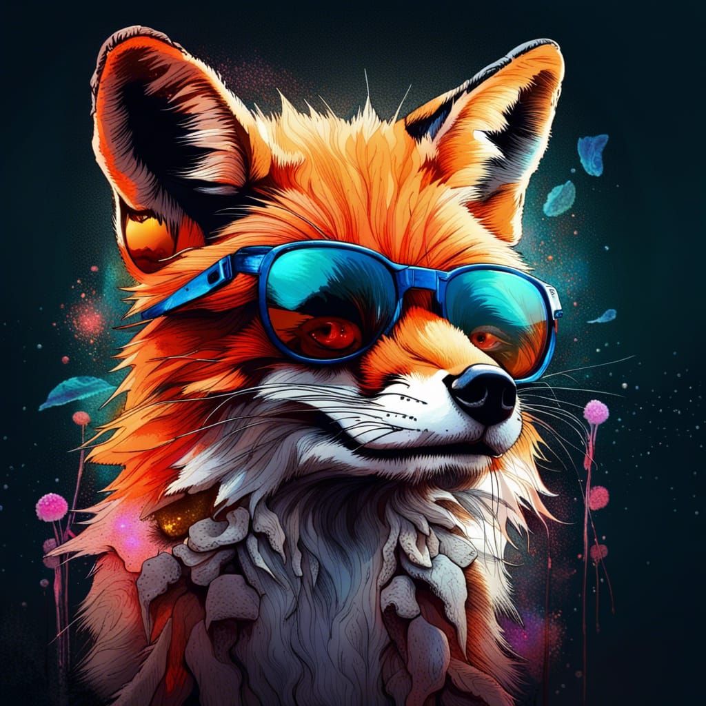 fox cool - AI Generated Artwork - NightCafe Creator