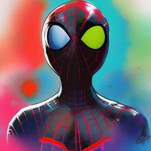 miles morales art - AI Generated Artwork - NightCafe Creator