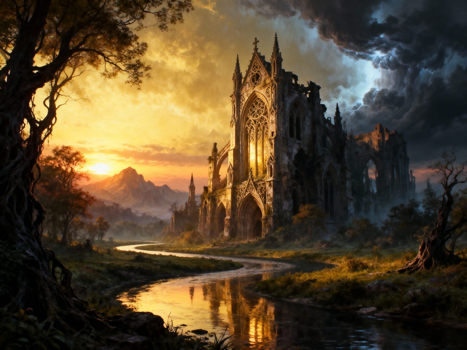 The Last Light of the Sanctuary  by @GMX_TrackMaD