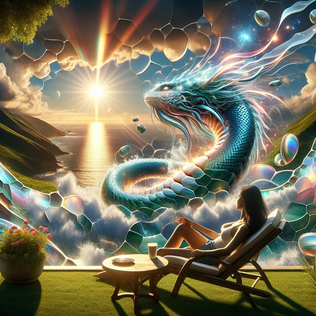 Serpentine Serenity  by @Jeanne