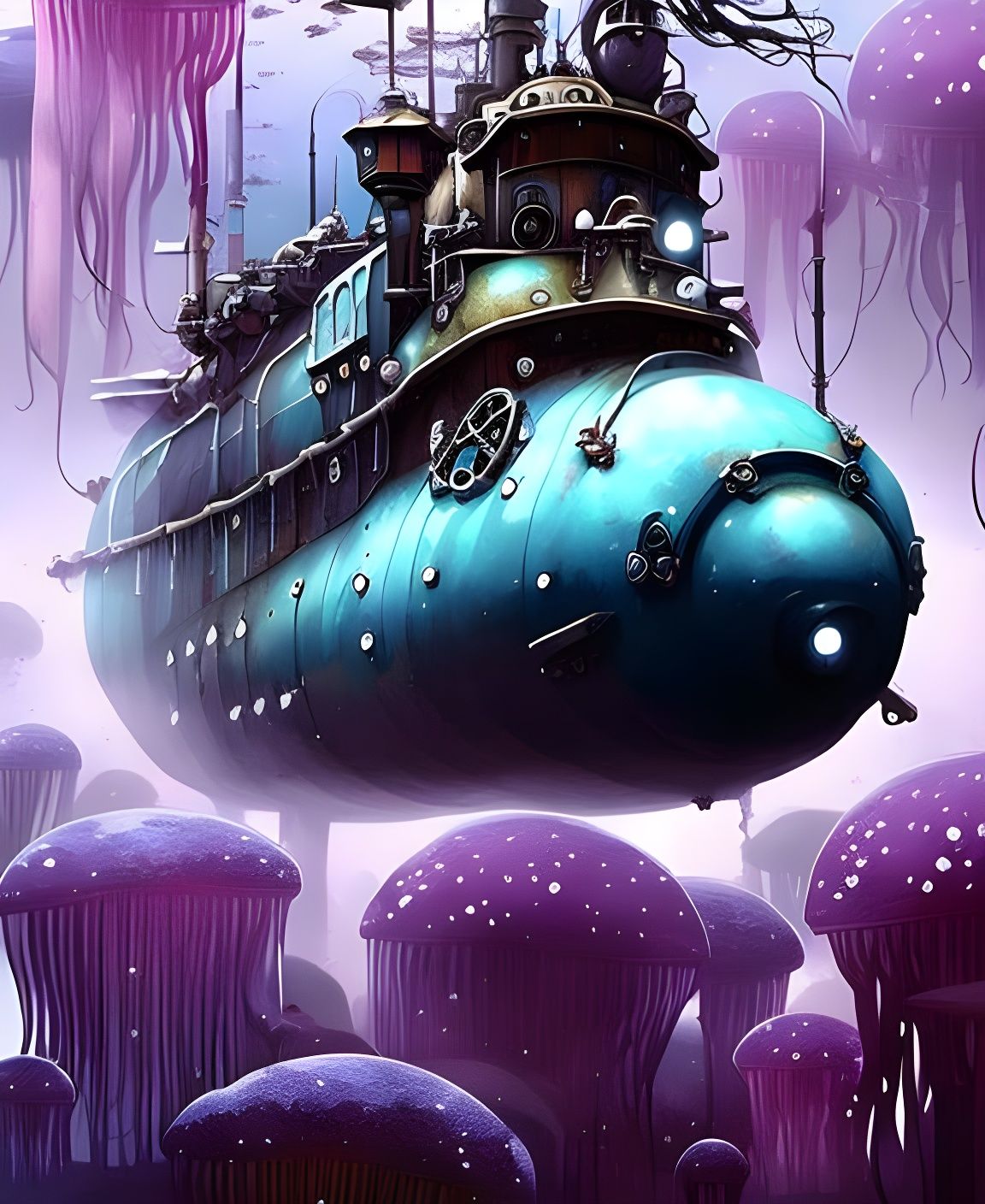 Welcome aboard the Underwater Express  by @Kle00