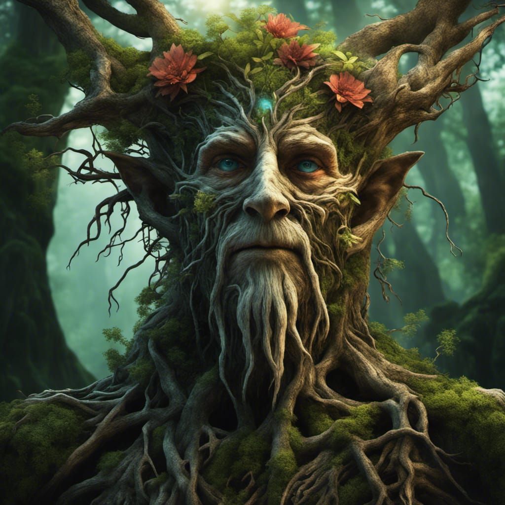 Portrait of Treebeard - AI Generated Artwork - NightCafe Creator