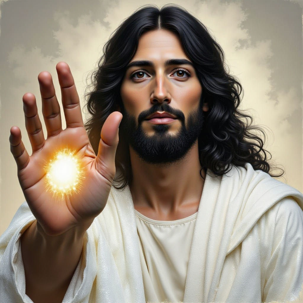 "Why do you doubt?"  by @Banjo5Girl