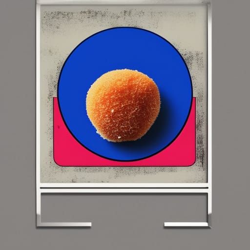 Fried mozzarella, apple sauce, pickled vegetable