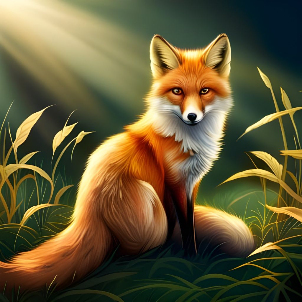 An amazing fox - AI Generated Artwork - NightCafe Creator