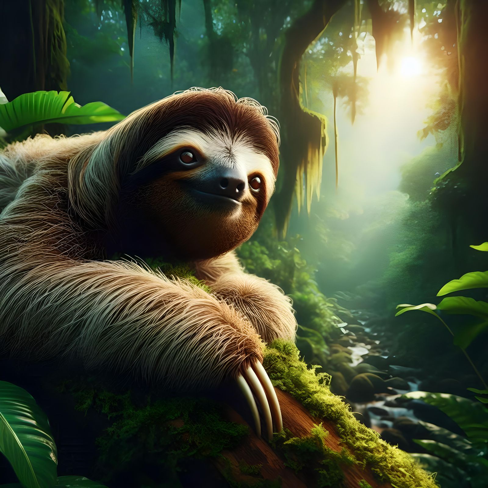 A Sloth's Sanctuary