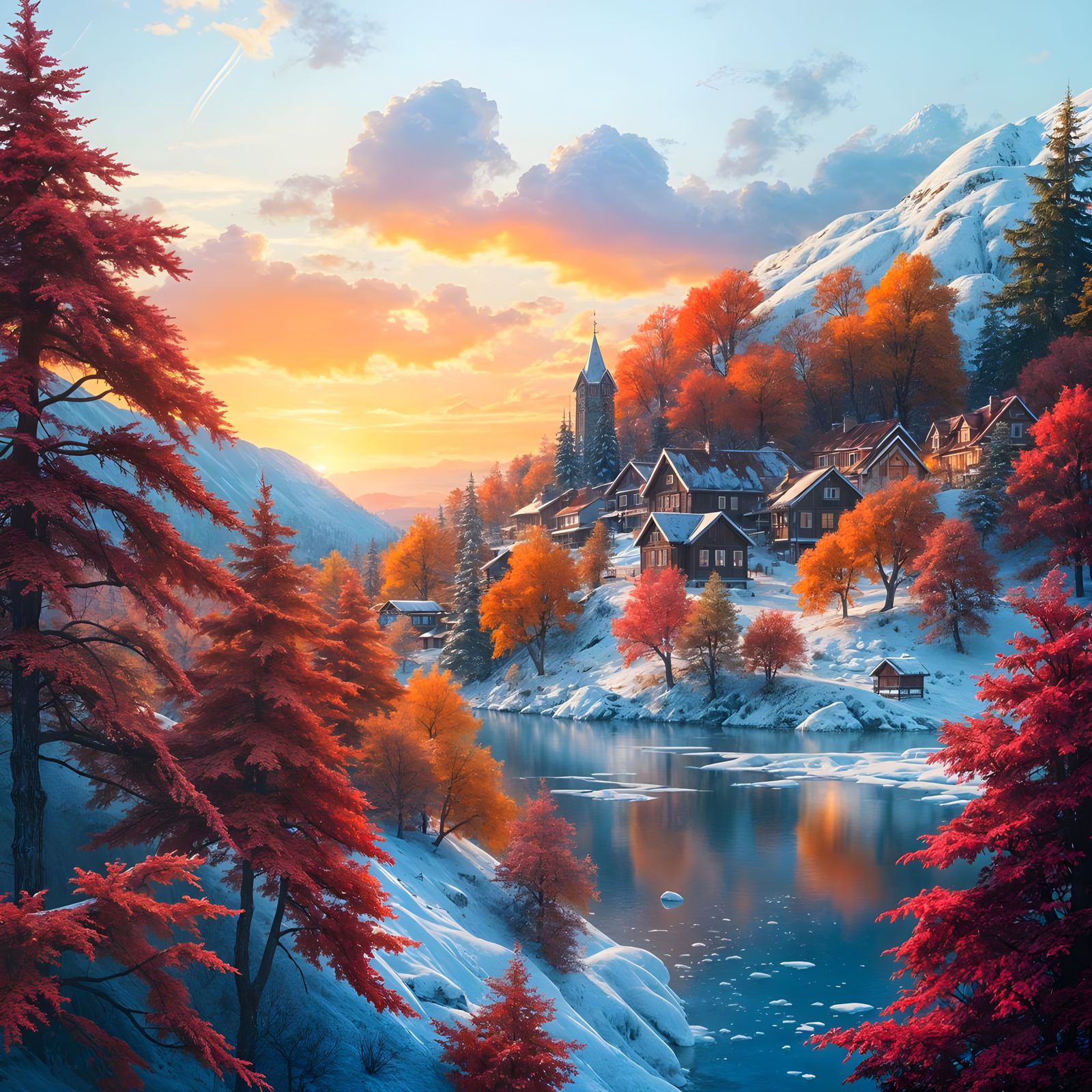 Frosty Morning  by @Six Star