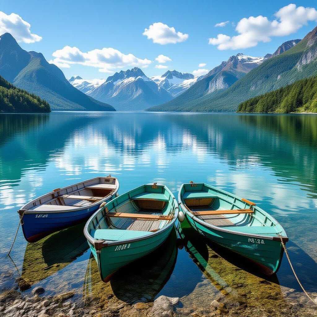 Abstract Nature Landscape