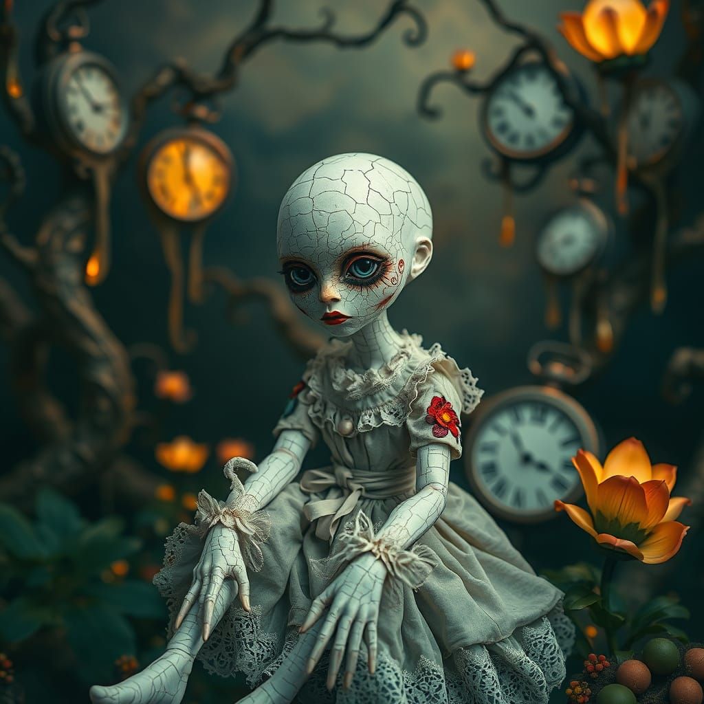 Surreal doll