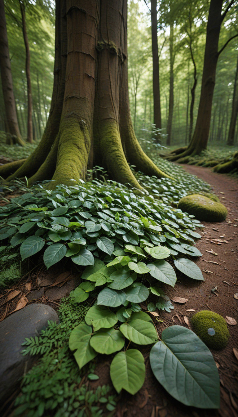 A vertical wideangle photo. Serene forescape.  by @NightStar