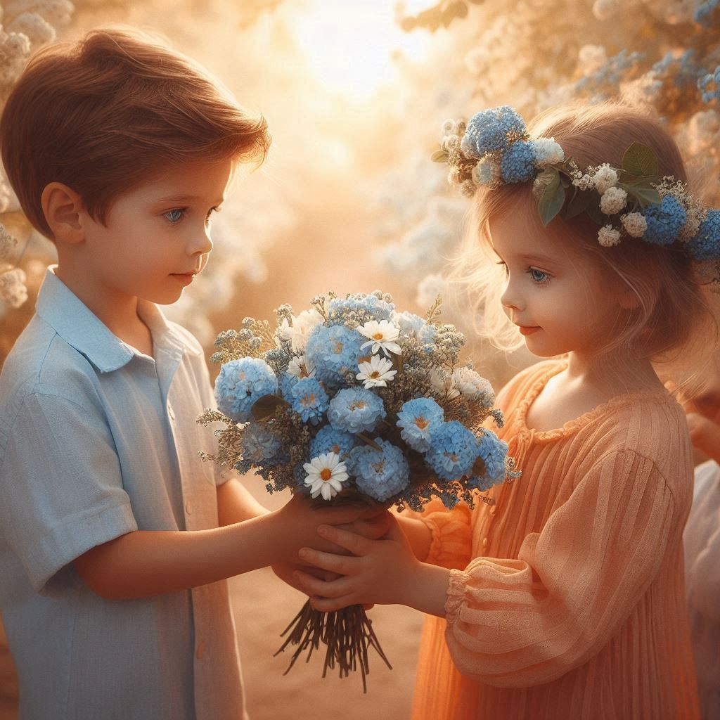 Complementary Colors - Blue and orange