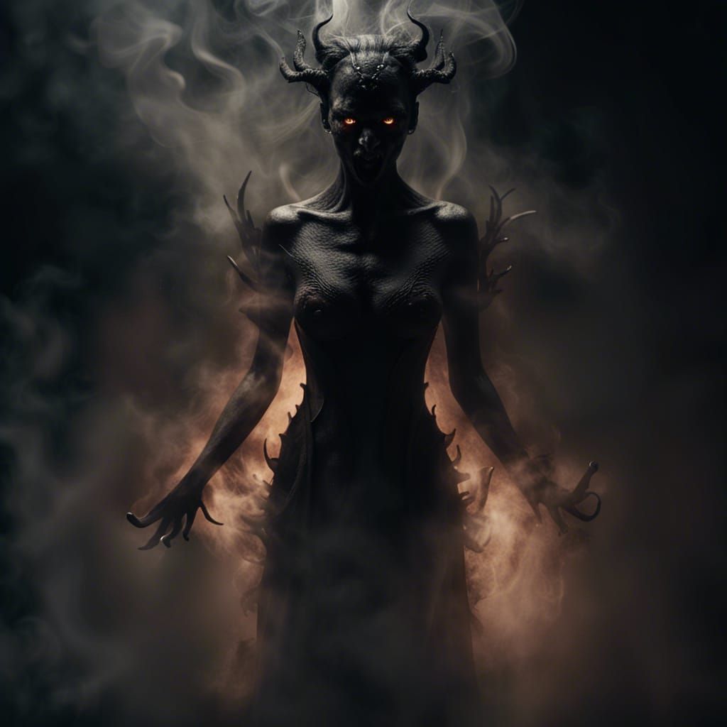 Who summoned the queen of all demons  by @Saad S Khalis