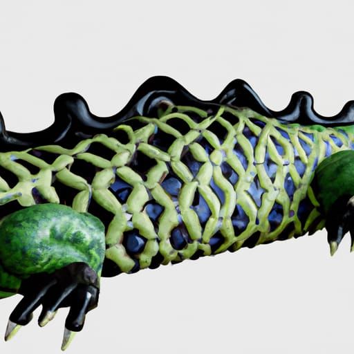 Hyperrealist HyperDetailed Hyperreflecting Lizardpunk Lizard Shaped