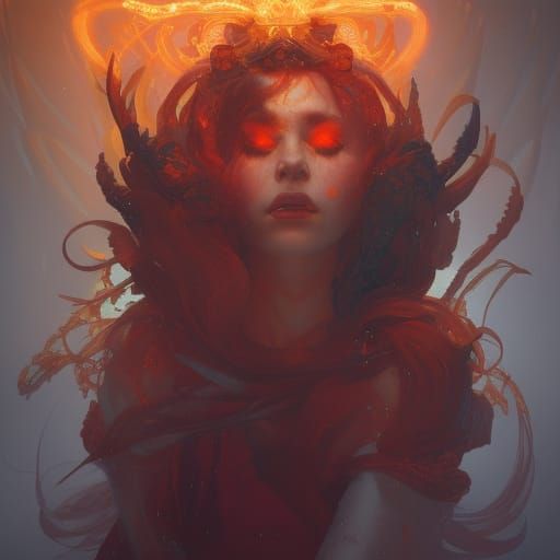 Goddess of Hell~ - AI Generated Artwork - NightCafe Creator