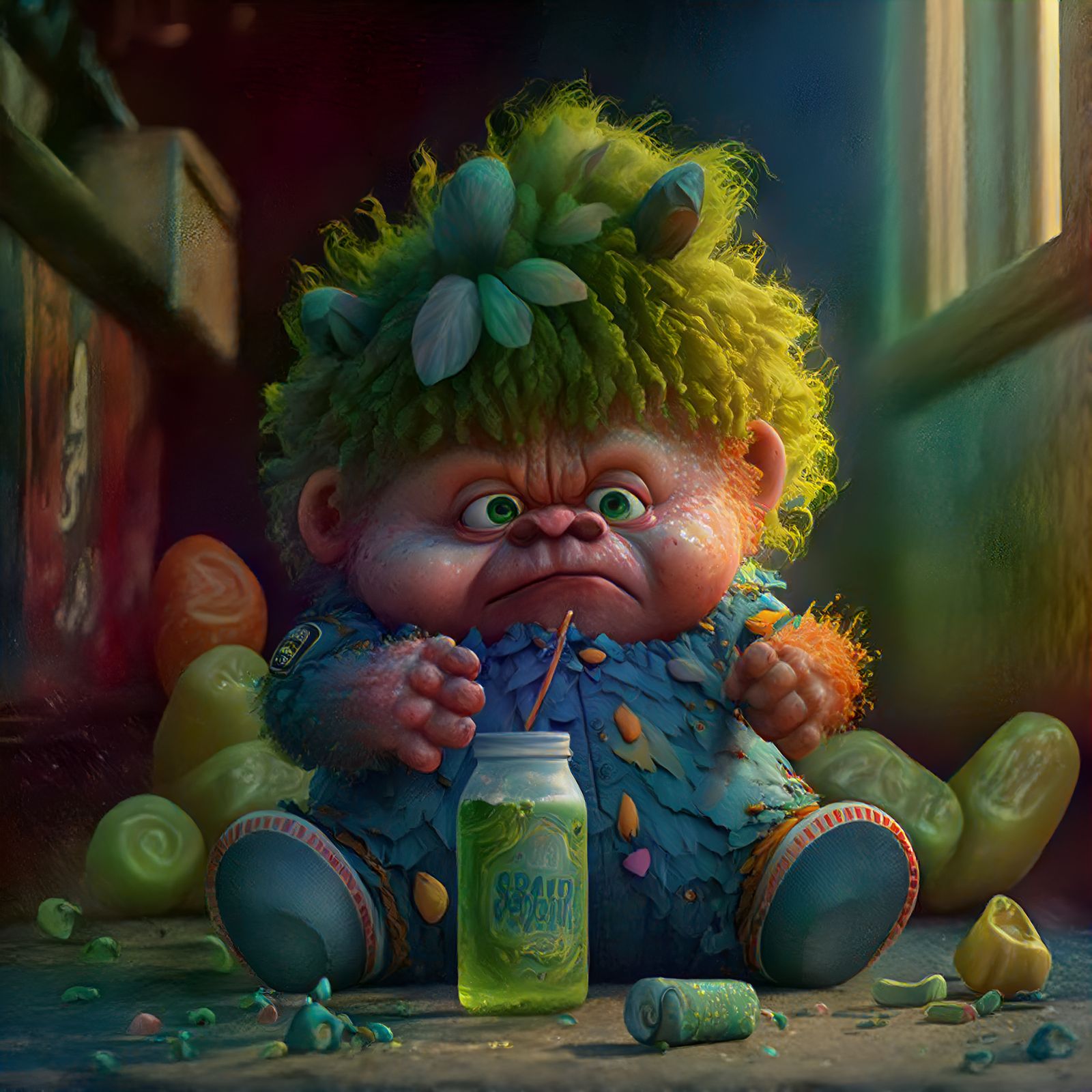 Sour Cabbage Patch Kids