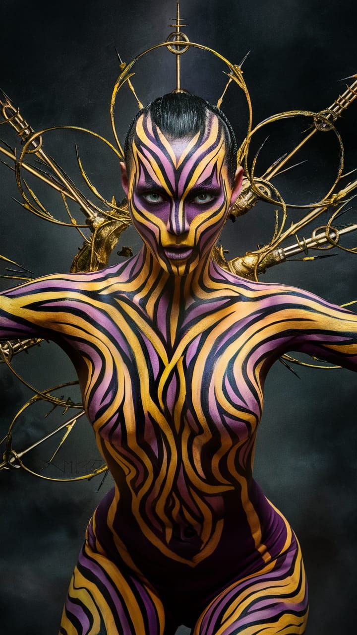 Body Painting Abstract