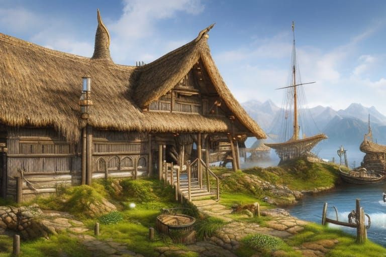 Viking habitation