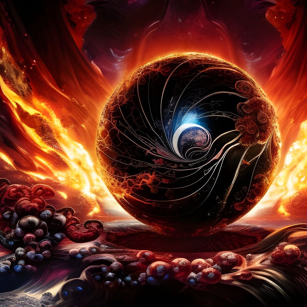 Obsidian Magma Orb  by @AaronJ