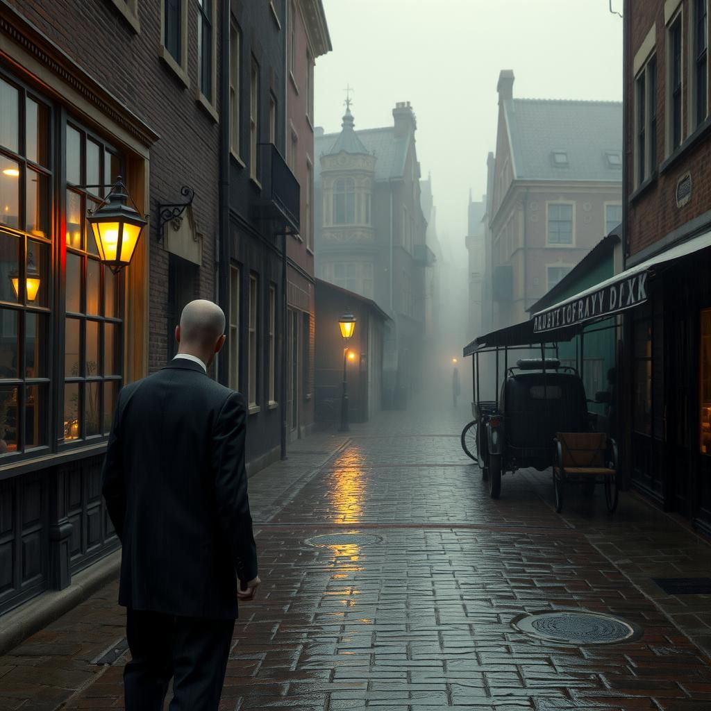 September, a Rainy Morning