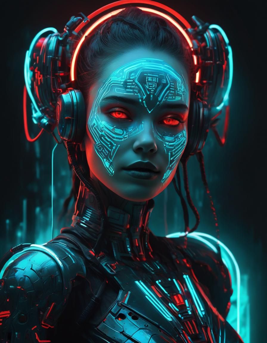 Neural Neons  by @IAP