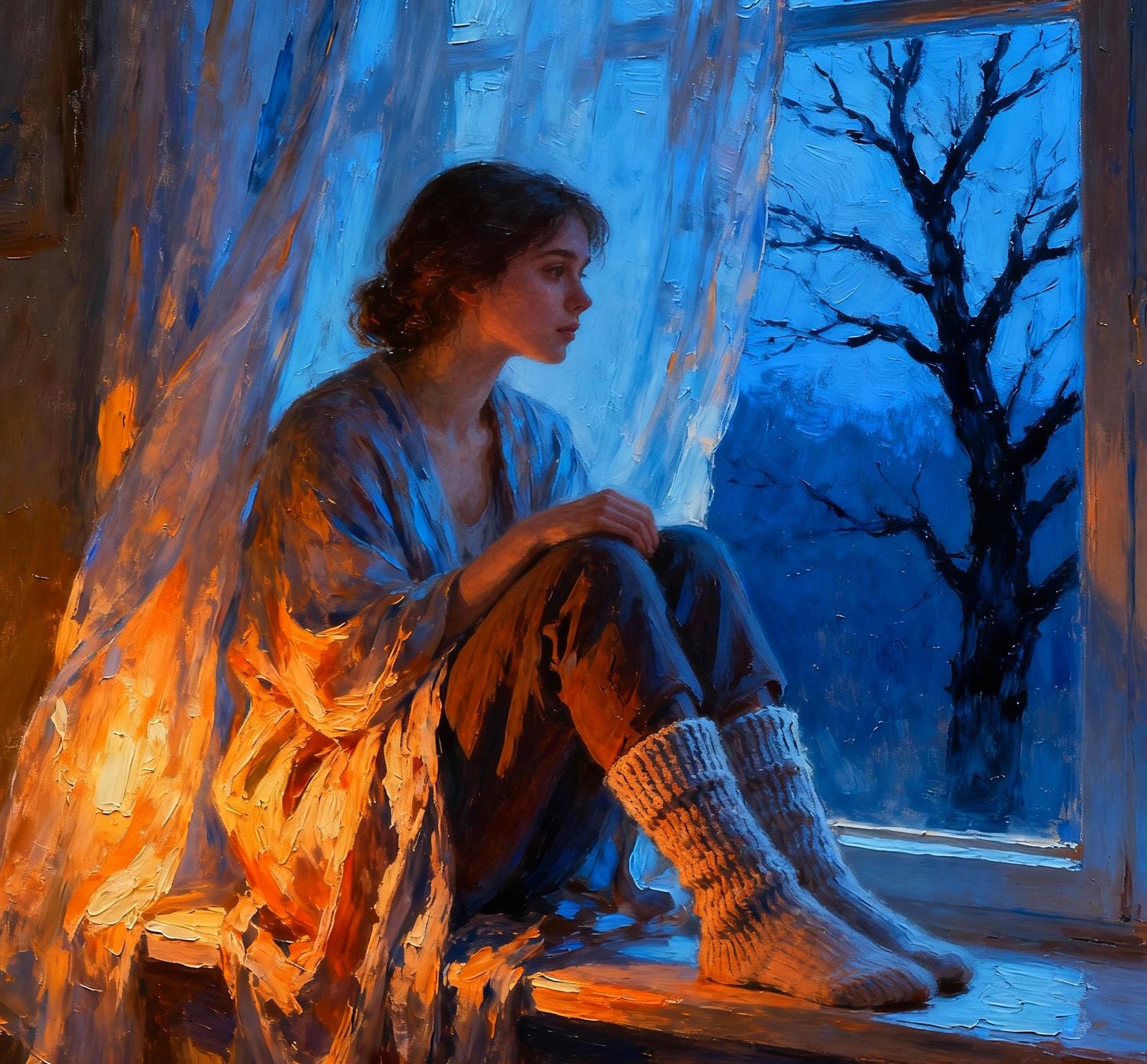 Solace by the Window