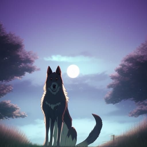 K-9 Wolf in London