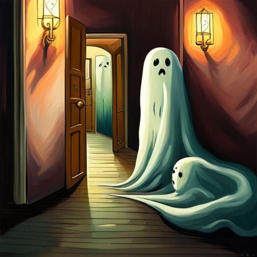 ghost - AI Generated Artwork - NightCafe Creator