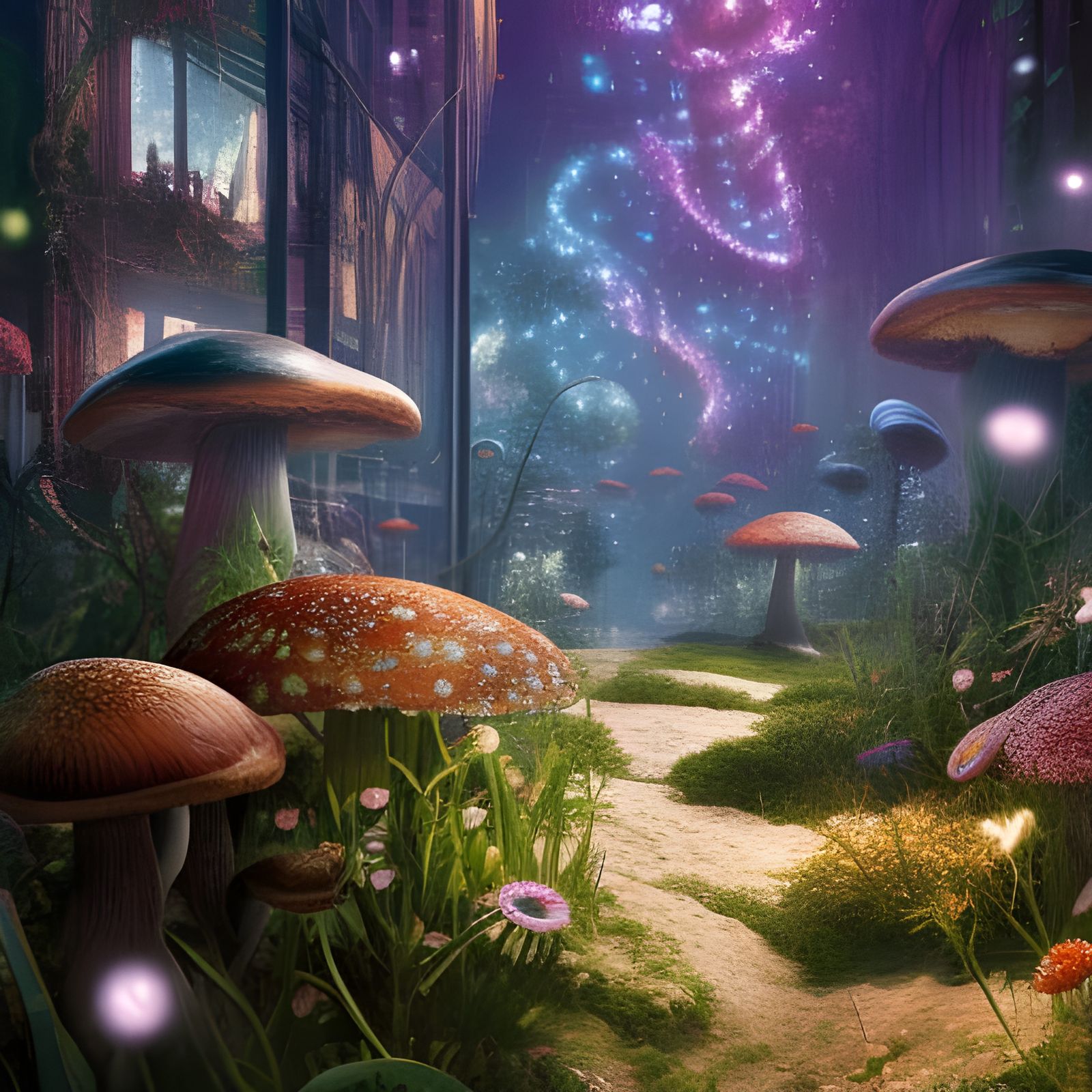 Dream World - AI Generated Artwork - NightCafe Creator