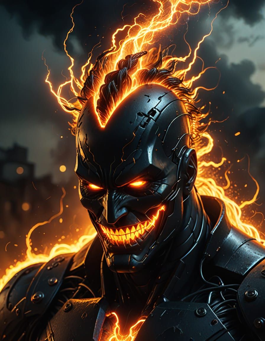 PunkMan  by @Romanova Oksana