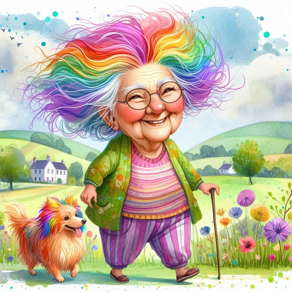 The Rainbow Rambler: A Stroll Through Nature