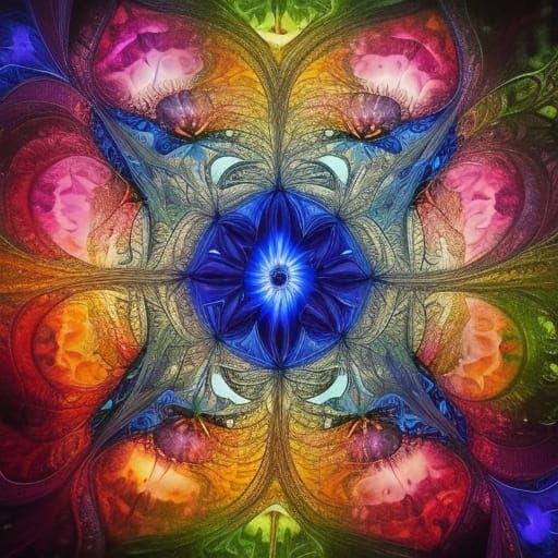 Fractal Cube - AI Generated Artwork - NightCafe Creator