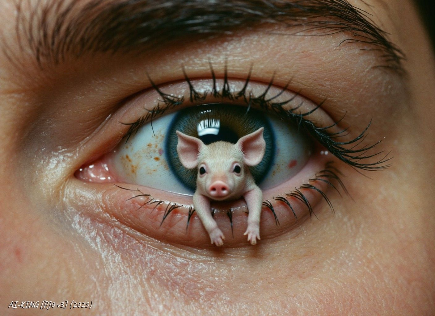 You got something Piggy in your Eye!