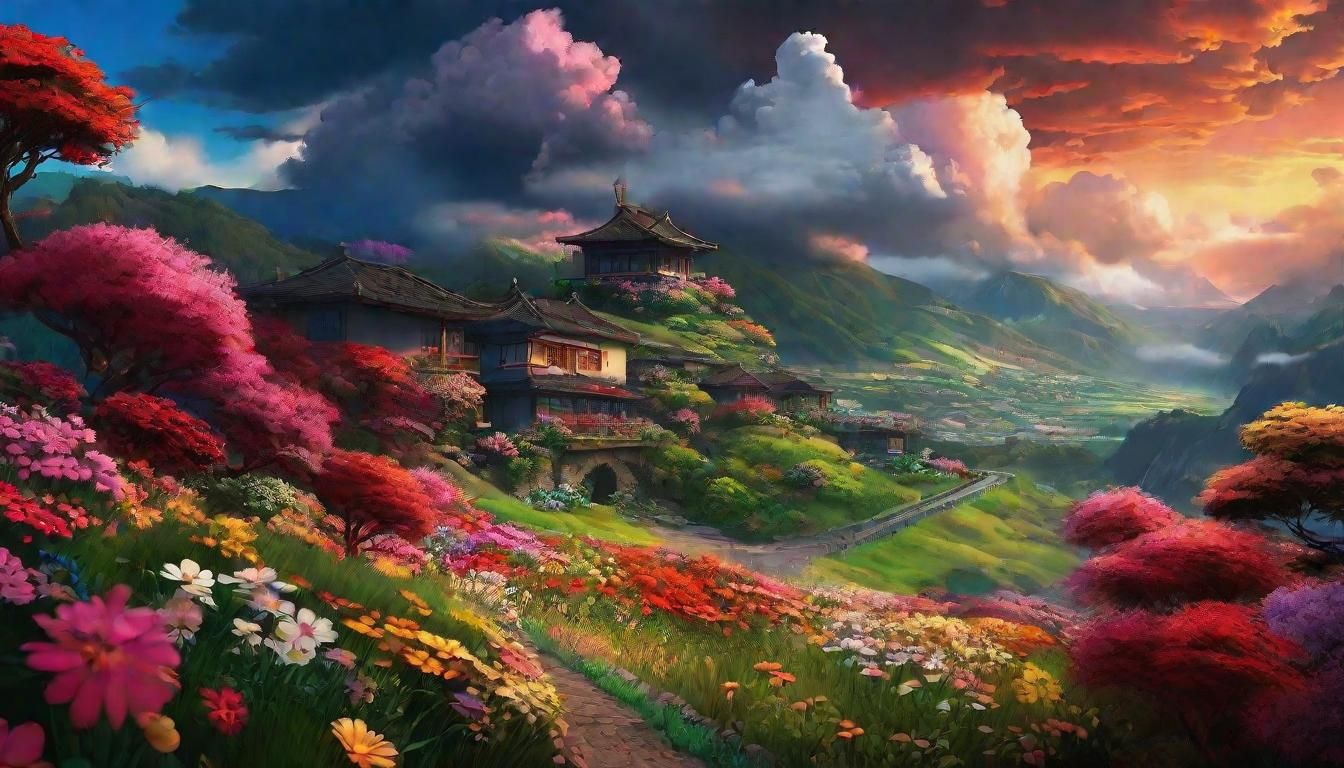 Spring storm valley (remastered)