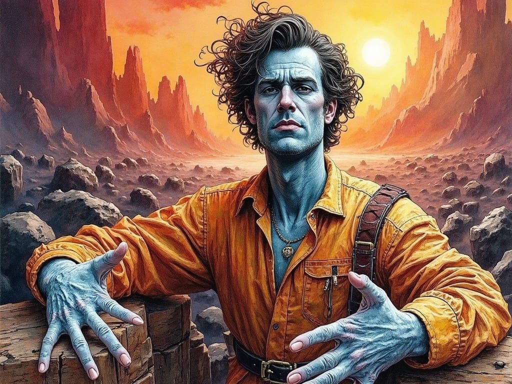 Anime Style Character Portrait